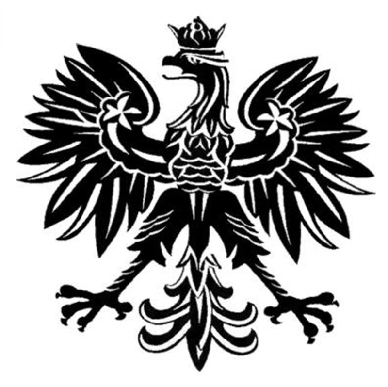 

Модная наклейка для автомобиля с изображением орла, также подходит для мотоциклов, грузовиков, водонепроницаемые Переводные картинки черн...