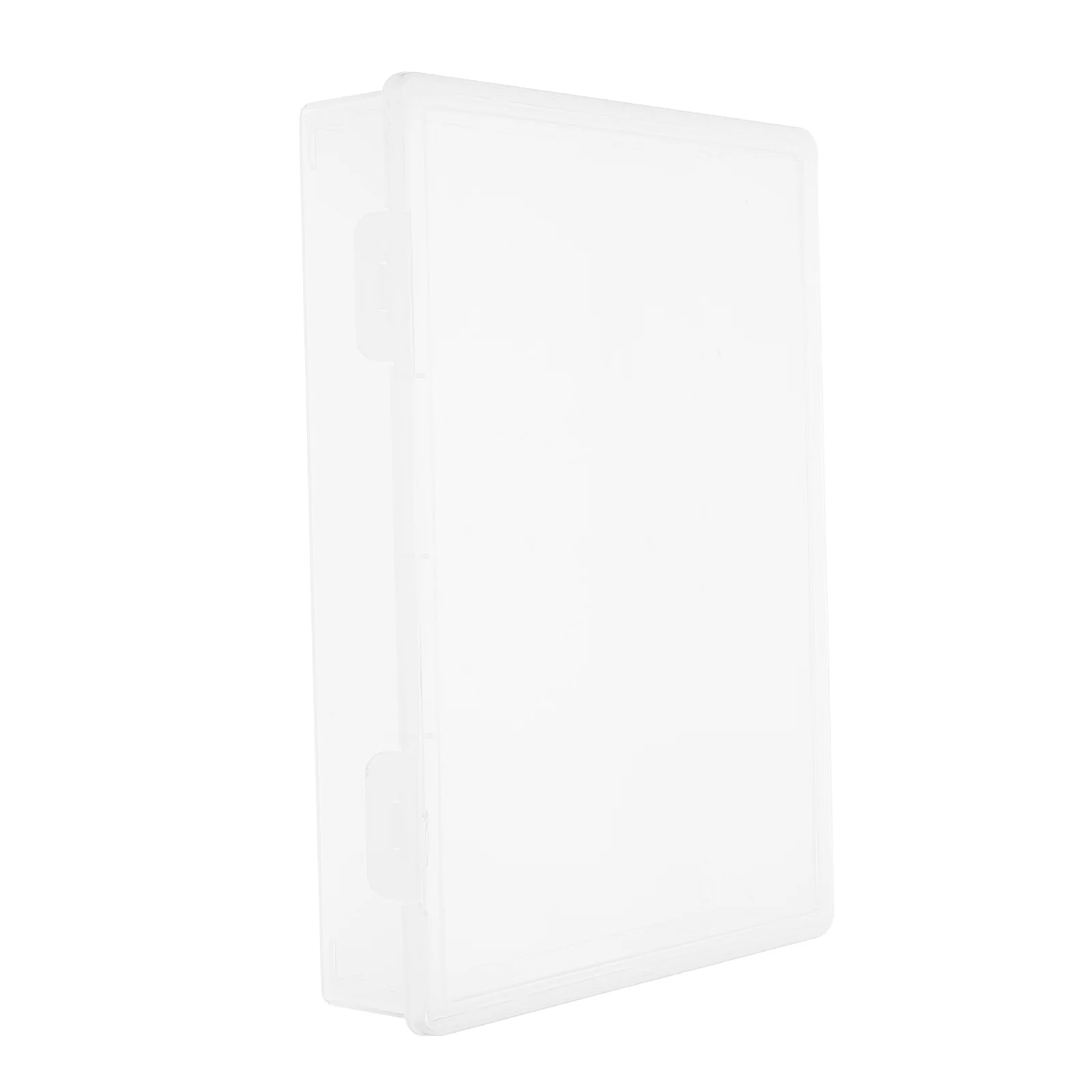 

Large Capacity Files Holder Desktop Document Organizer Transparent Paper Box