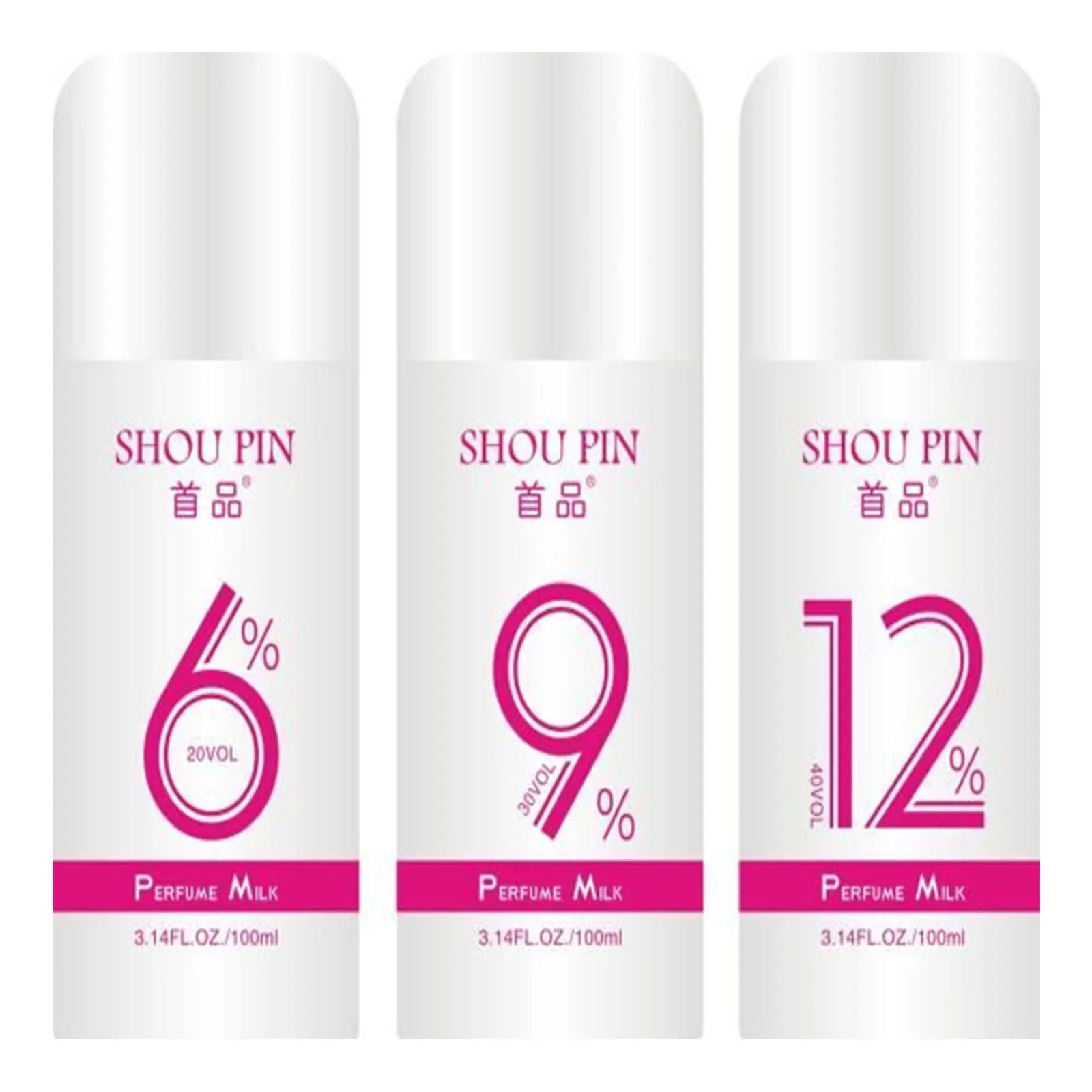 

100ml Aromatic Thick Dioxygen Milk Hairs Color Cream Bleaching Powder Creme Developer Odorless H2o2 Oxidant Hair Cosloring Tools