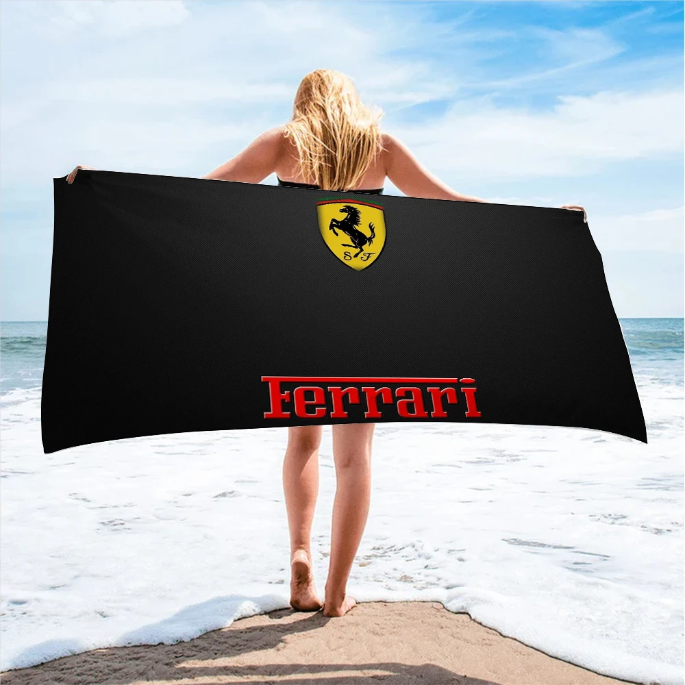 

Ferrari 1188 Large Beach Towel Bath Towels Towel Sea Towels For Swimming Men'S Bathrobe Round Beach Towel