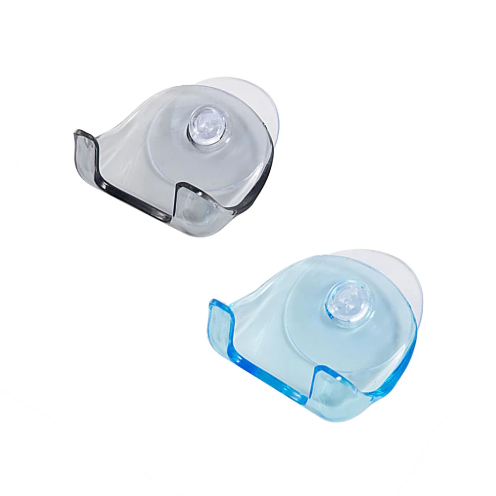 

2PCS Holder Suction Cup Wall-mounted Shaving Rack for Bedroom Bathroom