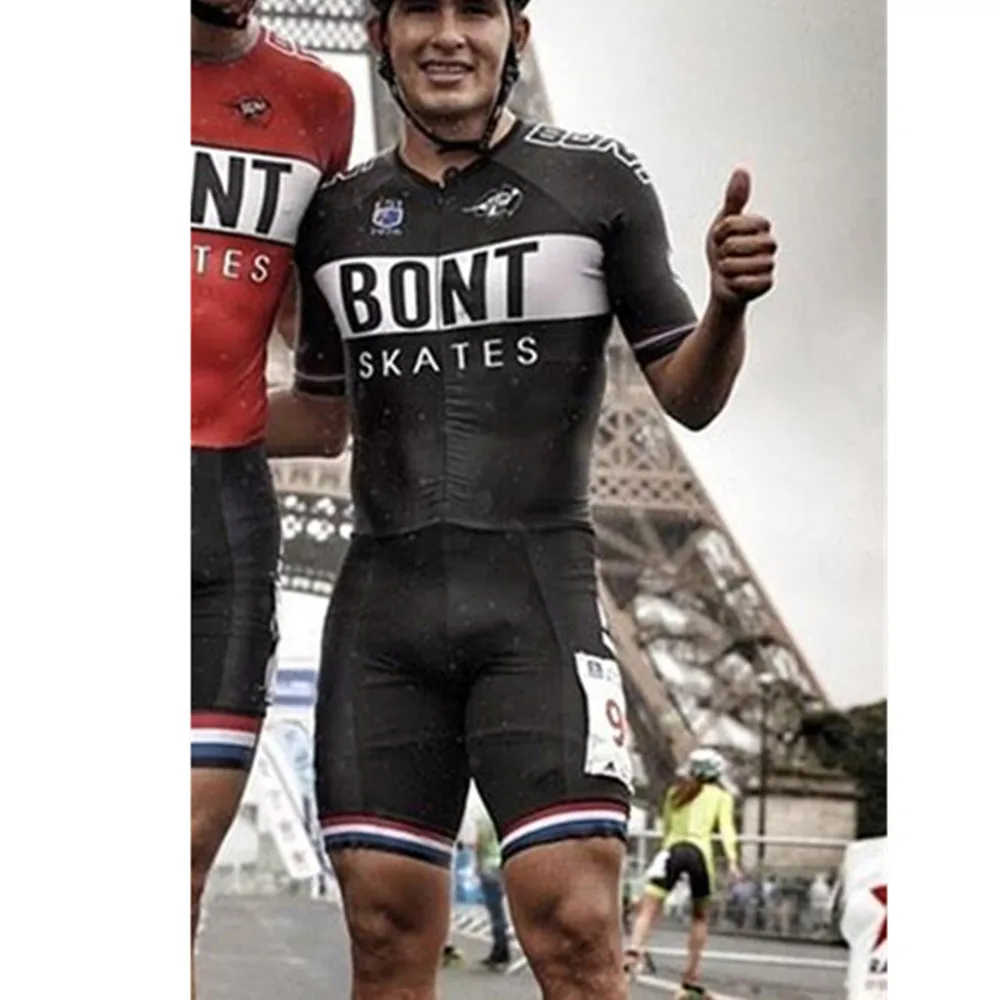 Team Skating Skinsuit Racing Suit Bont Inline Speed Triathlon Fast Skate Clothing Ropa Patinaje Velocidad Roller Skate Jumpsuit