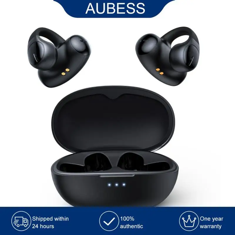 

Hifi bluetooth-compatible Earphons Noise Canceling Earring Tws Headphones Wireless Clip On