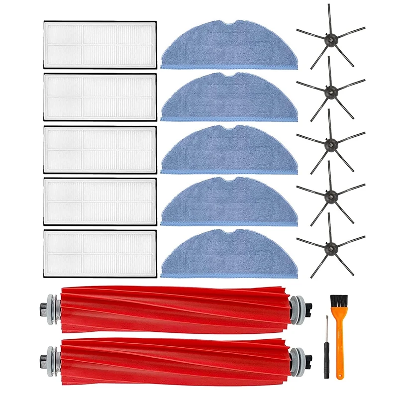 

Сменная основная щетка, Швабра, фильтр НЕРА, боковая щетка для Xiaomi Roborock S7 T7S T7S Plus, запчасти для пылесоса