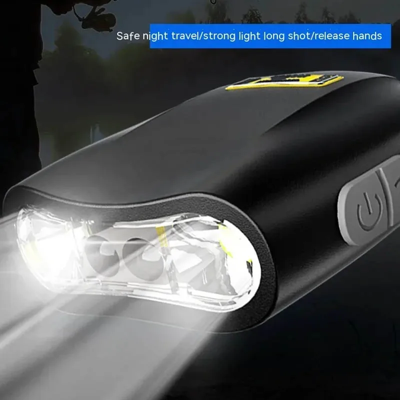 Водонепроницаемый налобный фонарь с USB зарядкой