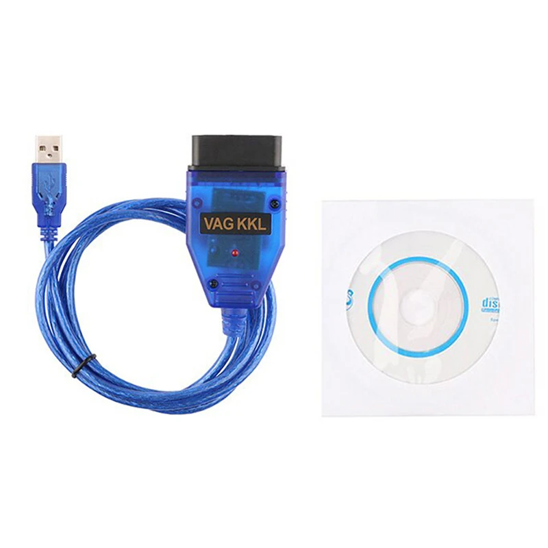 Сканер с USB-кабелем VAG409 OBD2 USB KKL COM 409.1 интерфейс CH340T сканер интерфейсом для Audi Seat