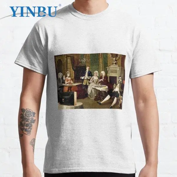 

Portrait of a family by Hogarth Men's clothing anime graphic t shirts for men 2023 streetwear