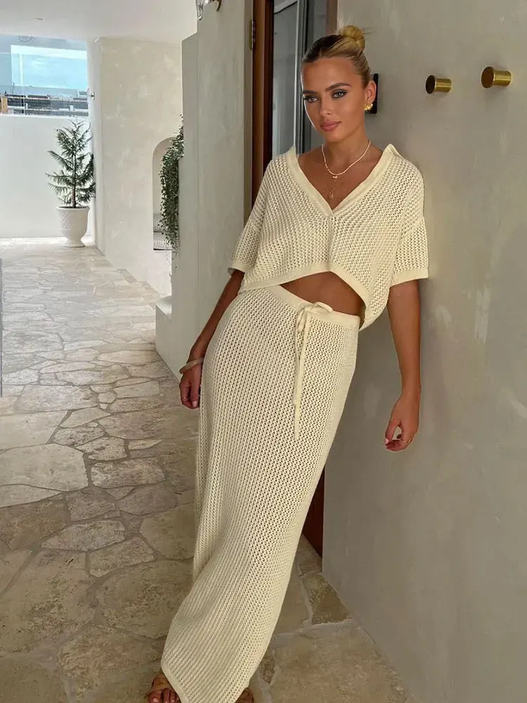 Женские сексуальные однотонные костюмы с открытой юбкой шикарные топы лацканами