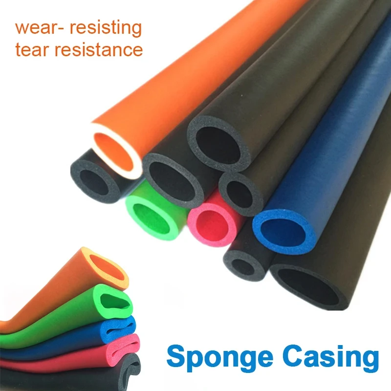 Фото 1 M Sponge Handle High Density Smooth Sponge Fitness Handle Home Gym Protection Non-slip Sponge Cover Anti-collision №5