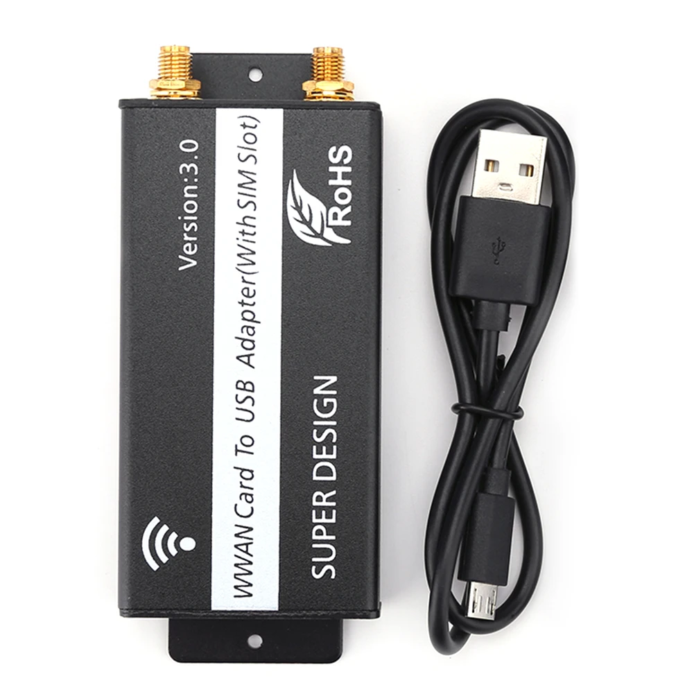 

Мини PCI-E PCI Express беспроводной адаптер для USB с слотом для SIM-карты преобразователь модуля WWAN/LTE для Windows Linux iMac аксессуар