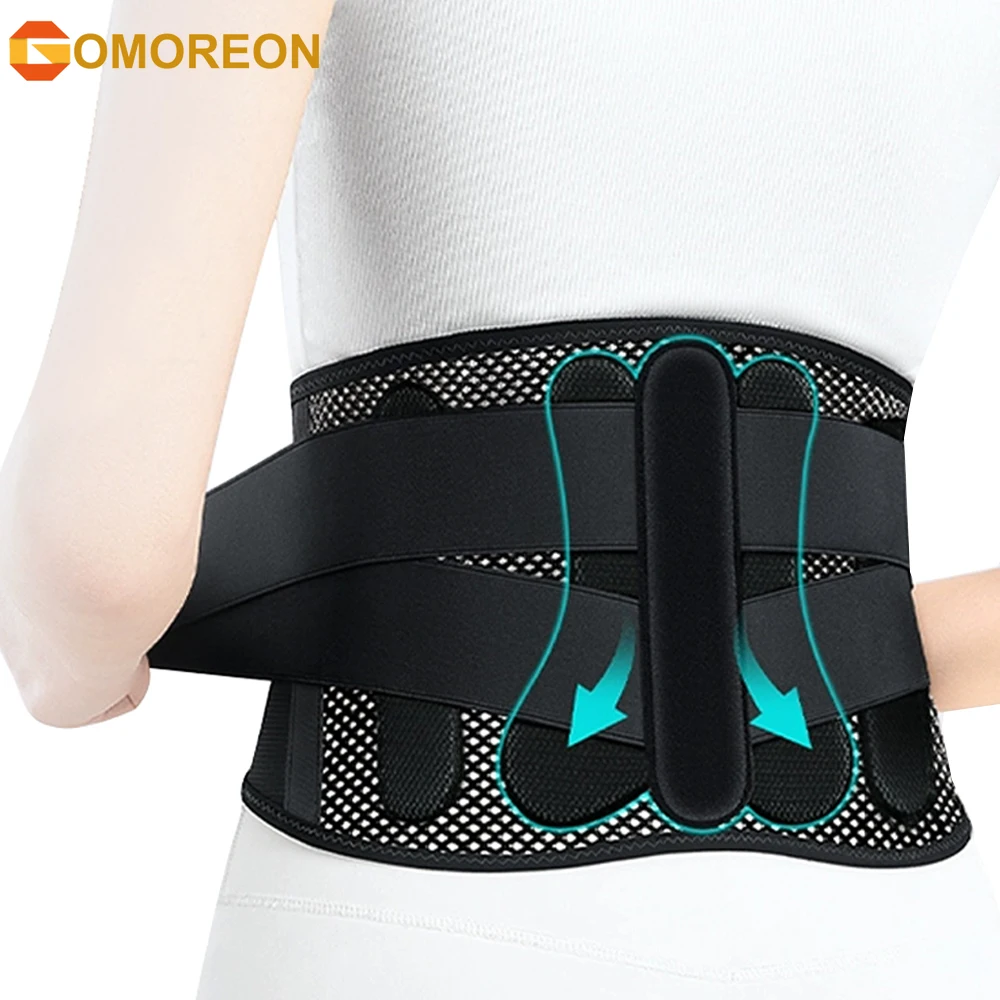 

Back Brace for Women Men, Waist Support Belt for Lower Back Pain Relief, Posture, Work, Heavy Lifting, Sciatica, Herniated Disc