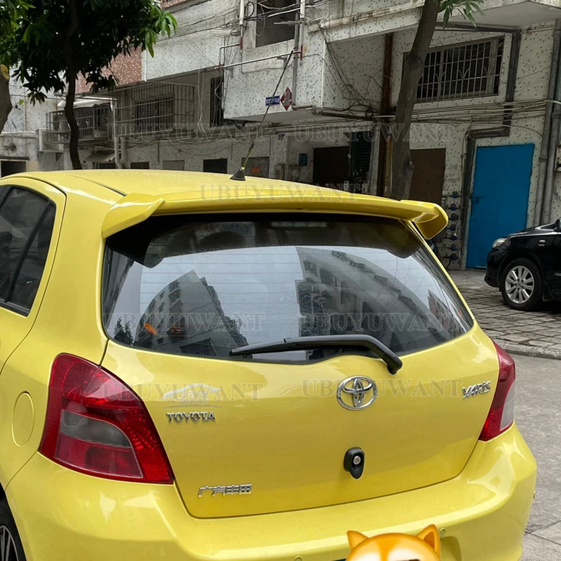 Спойлер для Toyota Yaris 2008 2009 2010 2011 спортивный спойлер RS из АБС-пластика основной