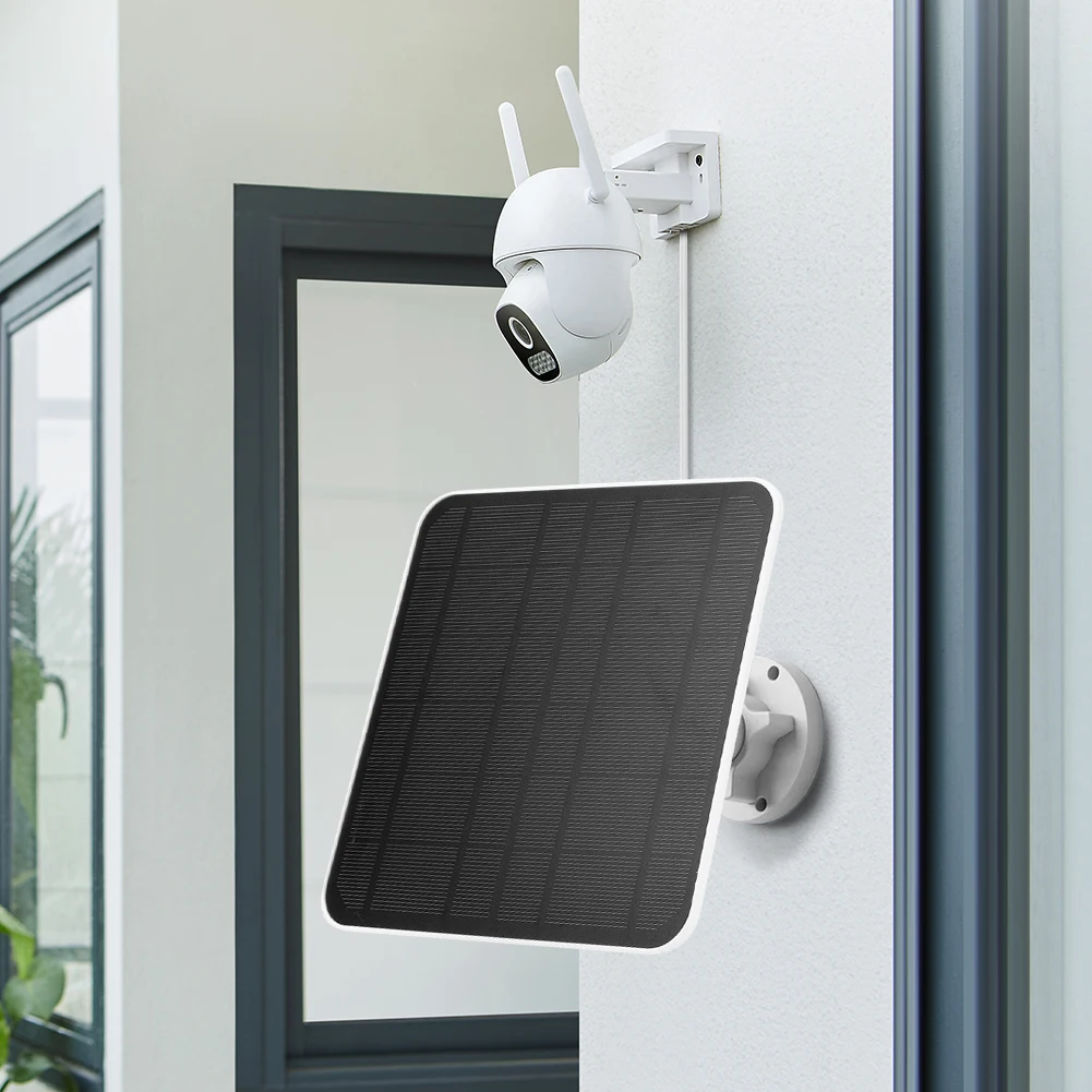 Солнечная панель 5 В 6 Вт IP65 водонепроницаемый порт Micro USB и USB-C зарядный кабель 9 8