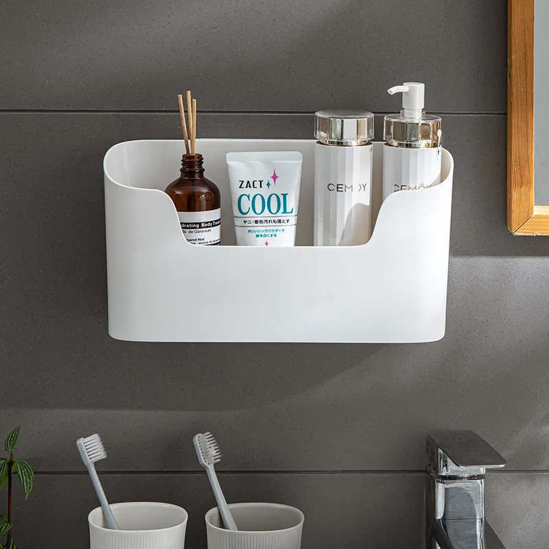 

Kitchen Accessories Kitchen Organizer Holders Case Shelf Without Drilling Storage Plastic Box Perfume Racks Cabinet Door Drawer