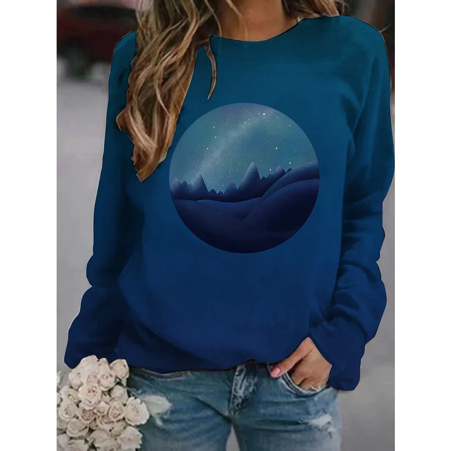 

[New In] Women Casual T Shirt 3D Print Floral Pattern O-Neck Street Casual Oversized Tops Plus Size