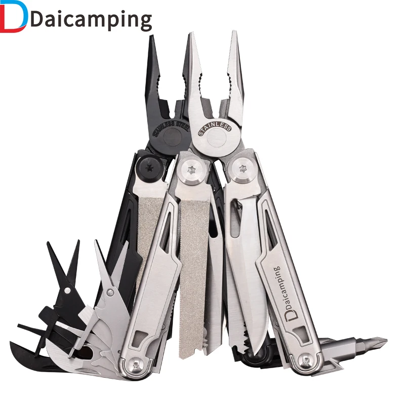 Многофункциональный складной нож daiкемпинг DL12 18 в 1 швейцарский армейский