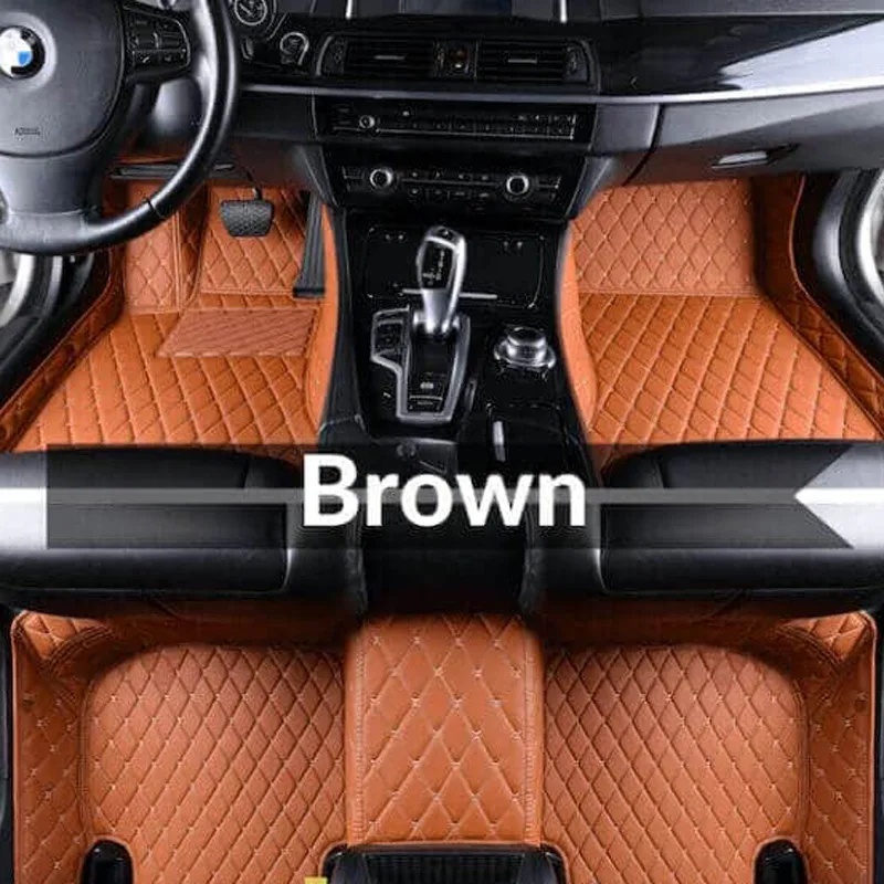 

Кожаные автомобильные коврики для BMW F34 GT 2013-2019, аксессуары для центра прямых поставок, кожаный напольный коврик, Alfombrillas, интерьер
