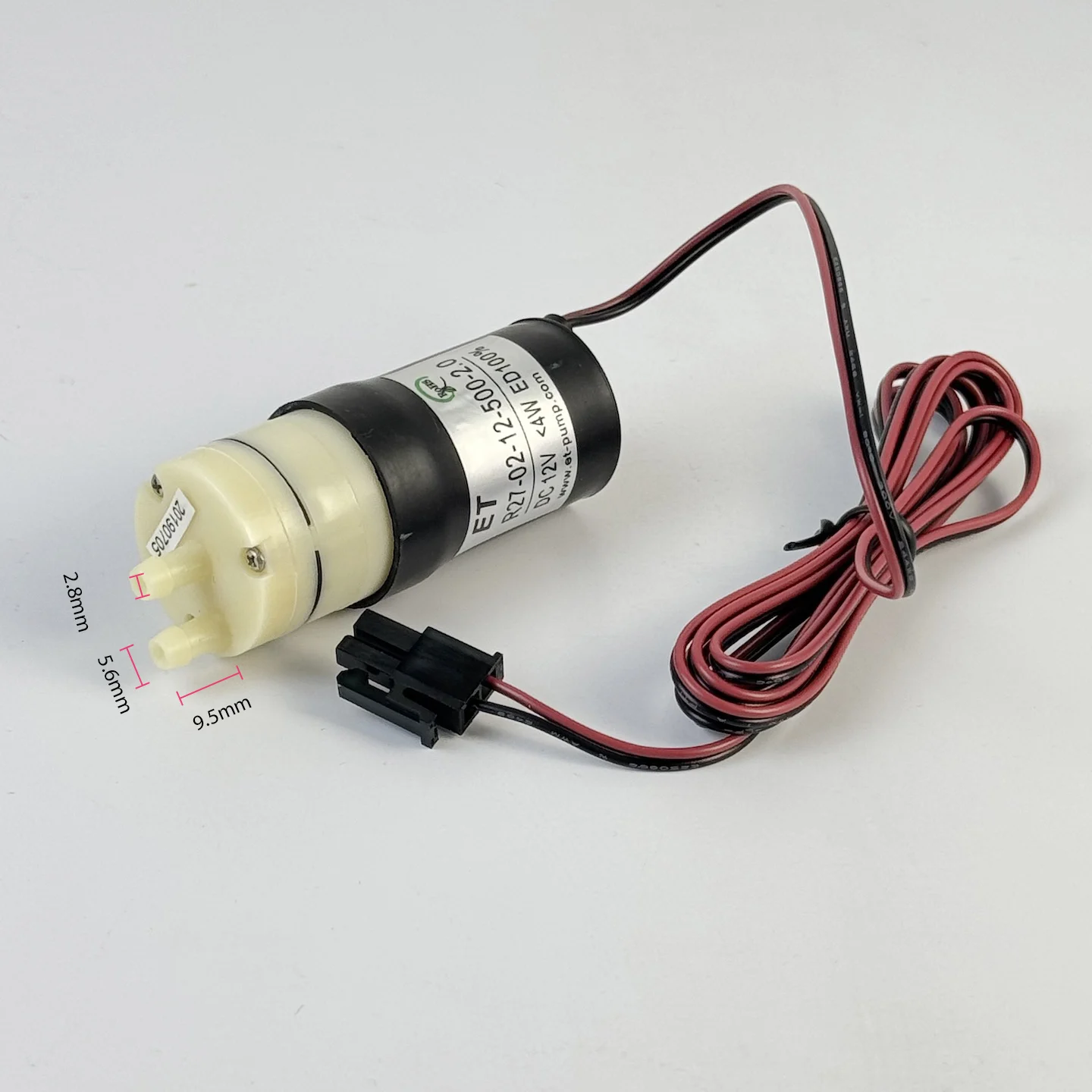 

Мембранный насос ET R27 DC 12В 4Вт