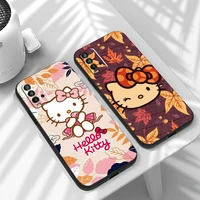 japan anime hello kitty phone cases for xiaomi redmi 7 7a 9 9a 9t 8a 8 2021 7 8 pro note 8 9 note 9t original luxury ultra