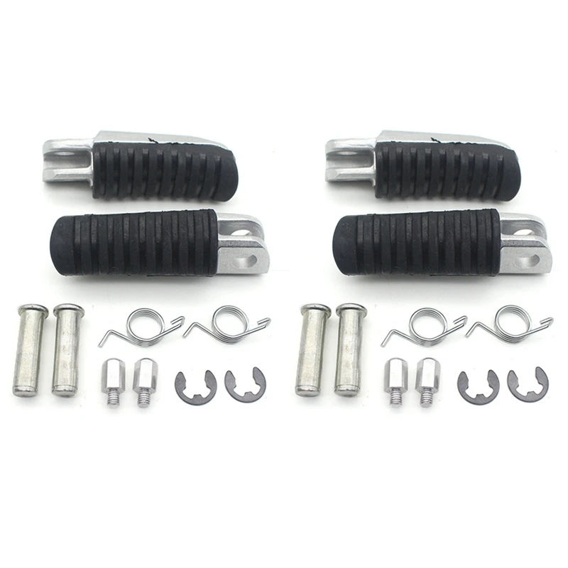 

2X мотоциклетные Передние Подножки, подножки, адаптеры для KAWASAKI ER6N NINJA 650R 1000 Z1000SX VERSYS 650 1000 Z1000