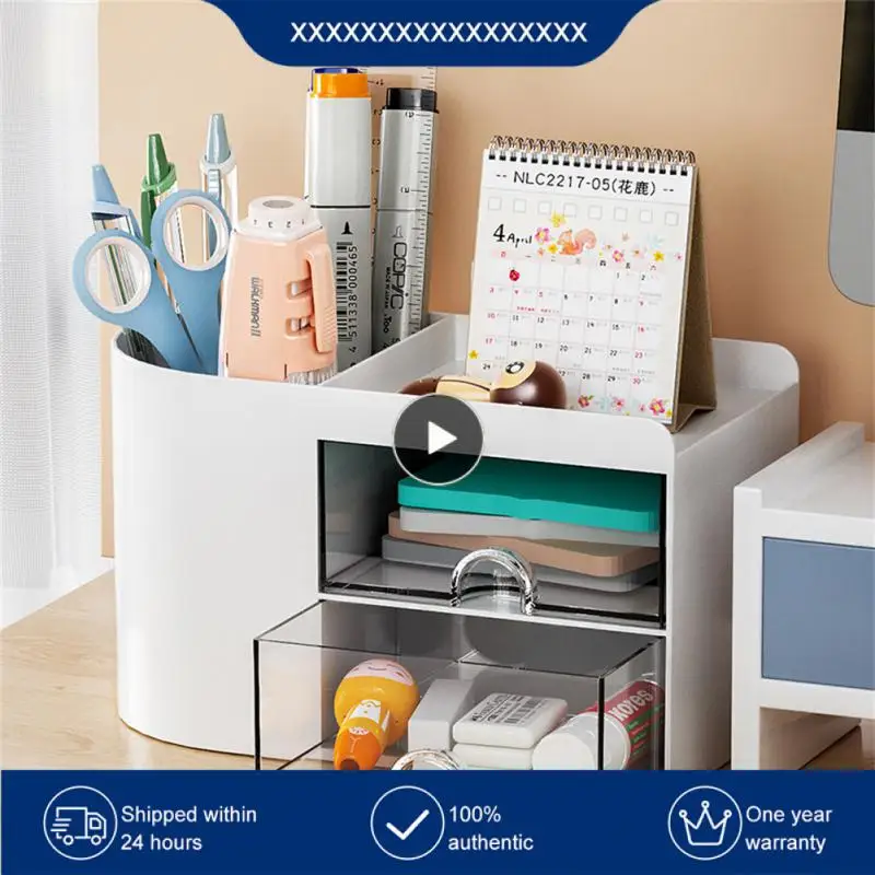 

Creative Drawer Storage Box Drawer Storage Basket Student Office Simple Children Girl Ornaments Penholder Desktop Decoration