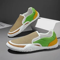 spring summer fashion men canvas shoes espadrilles men casual slip on breathable loafers men flats casual shoes zapatos hombre