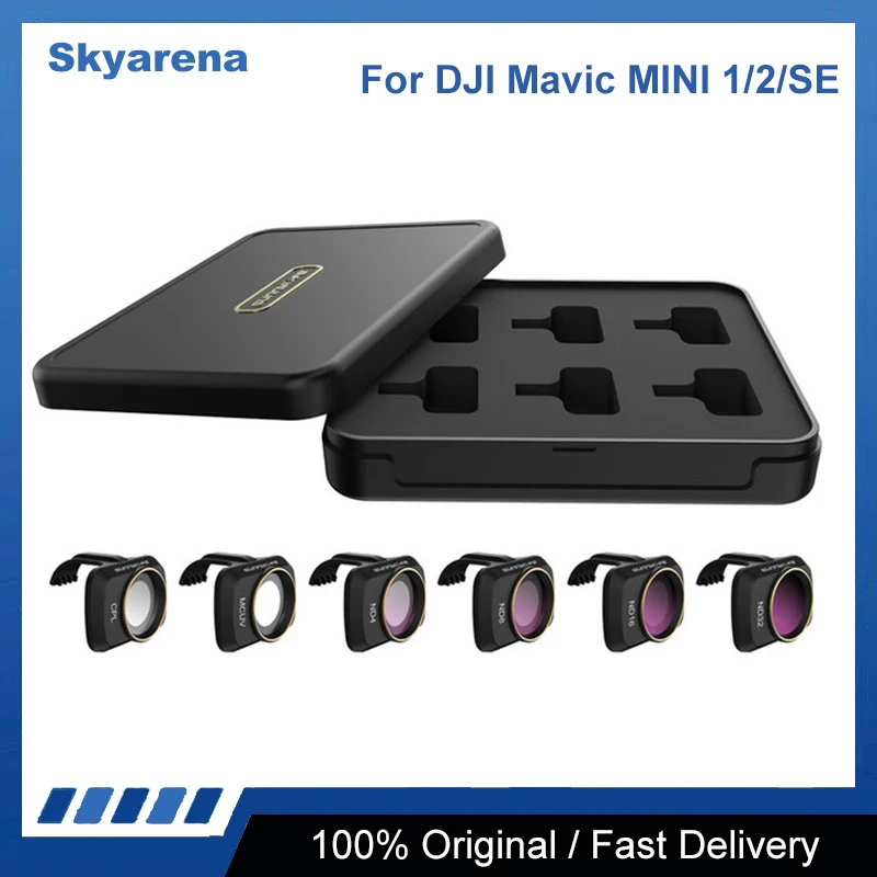 For DJI Mavic Mini 2 Camera Lens Filter MCUV ND4 ND8 ND16 ND32 CPL ND/PL Filters Kit DJI Mavic Mini/Mini SE Drone Accessories