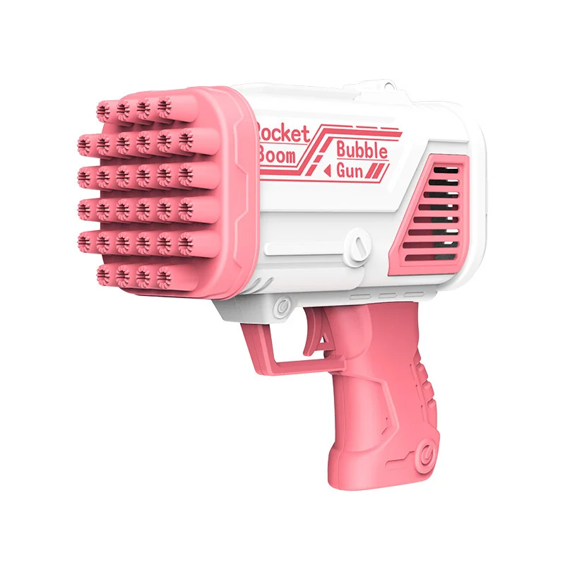 

Tiktok Hole Bazooka Net Red Toy Bubble Gun Gatling Bubble Machine Gift