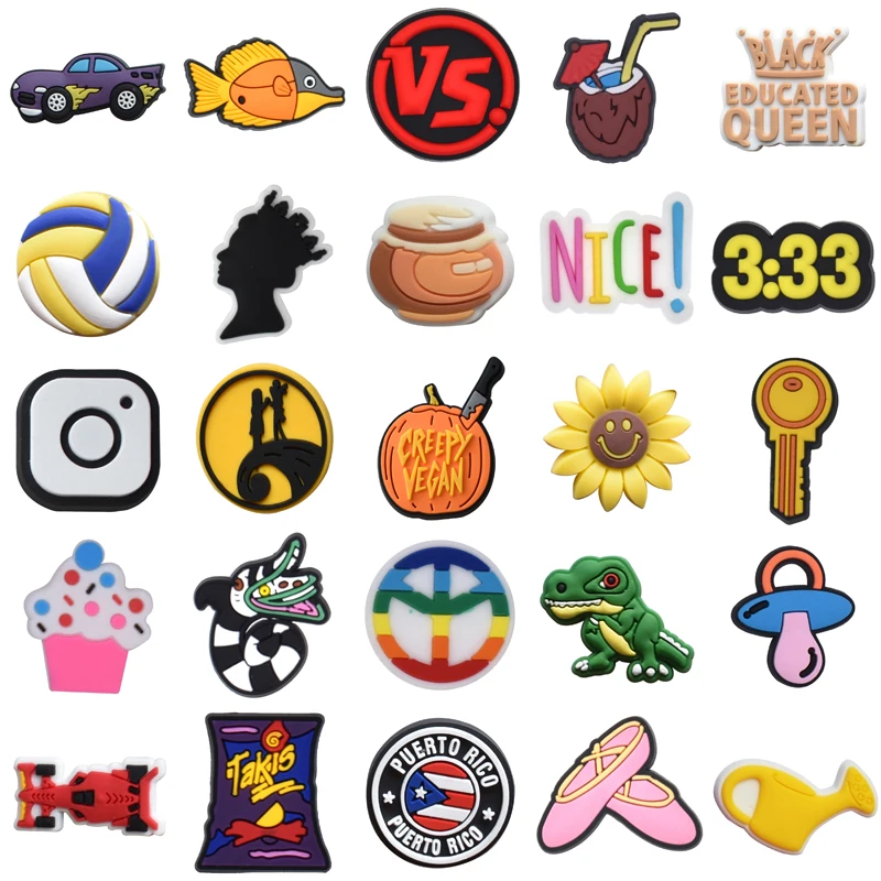 

Wholesale Bulk Packs Girl Para Pins Decorations for Crocs Men Kids Women Charm Gifts Set Jeans Shoe Charms Shoes Accessories Boy
