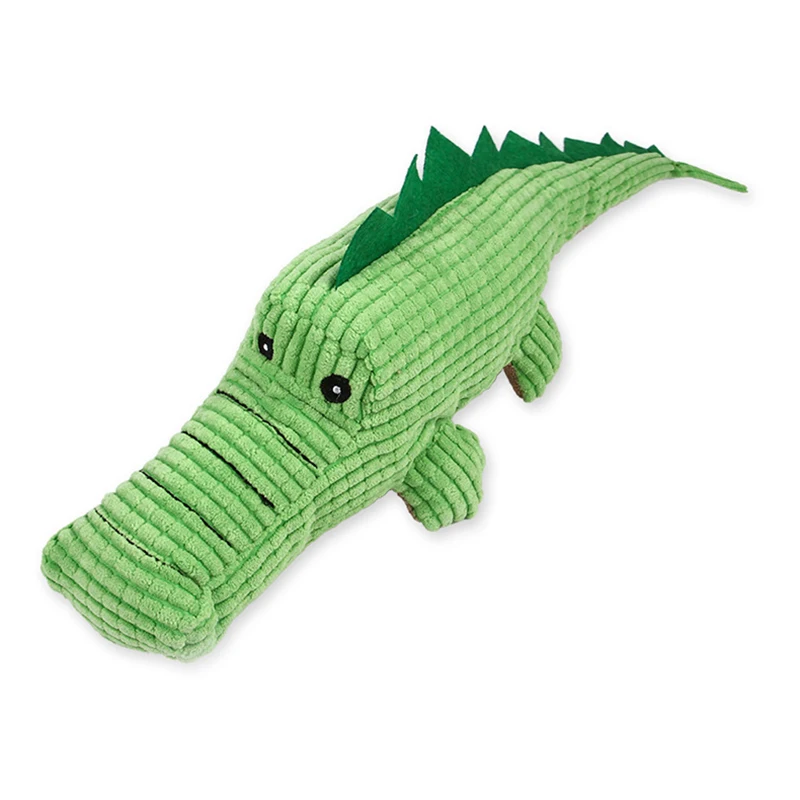 

Мультяшные крокодиловые плюшевые игрушки для собак, забавные маленькие большие интерактивные питомцы, устойчивые к укусам игрушки для чис...