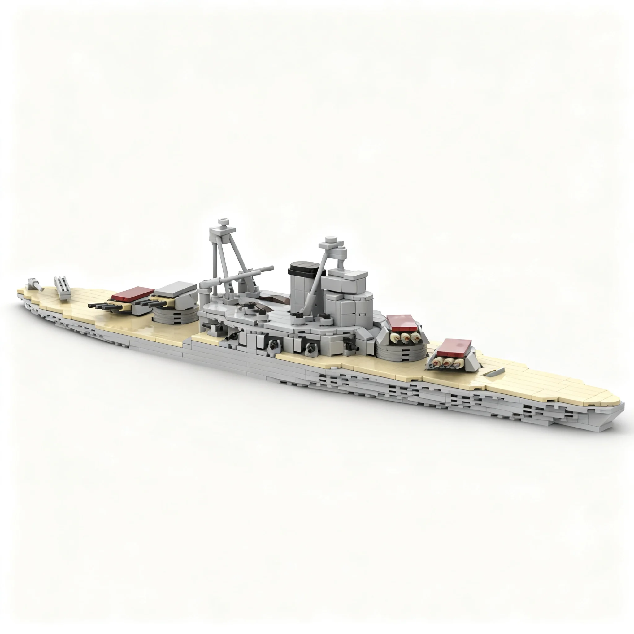 638 деталей MOC, модель линкора USS Arizona, классические строительные блоки, архитектурная модель, рождественские подарки, 3D-коллекция, креативная идея для демонстрации. (art.: 3920dcd512666) - 3920dcd512666