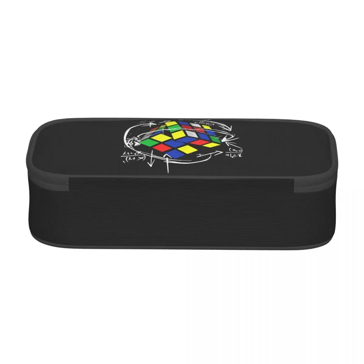 Фото Пользовательские пеналы Math Rubik Rubix Rubics Player Cube для девочек и мальчиков, большая вместительная сумка для ручек для любителей математики, коробка, школьные принадлежности №4