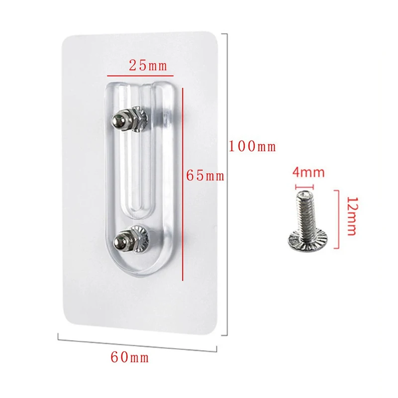 Винтовые самоклеящиеся крючки из ПВХ