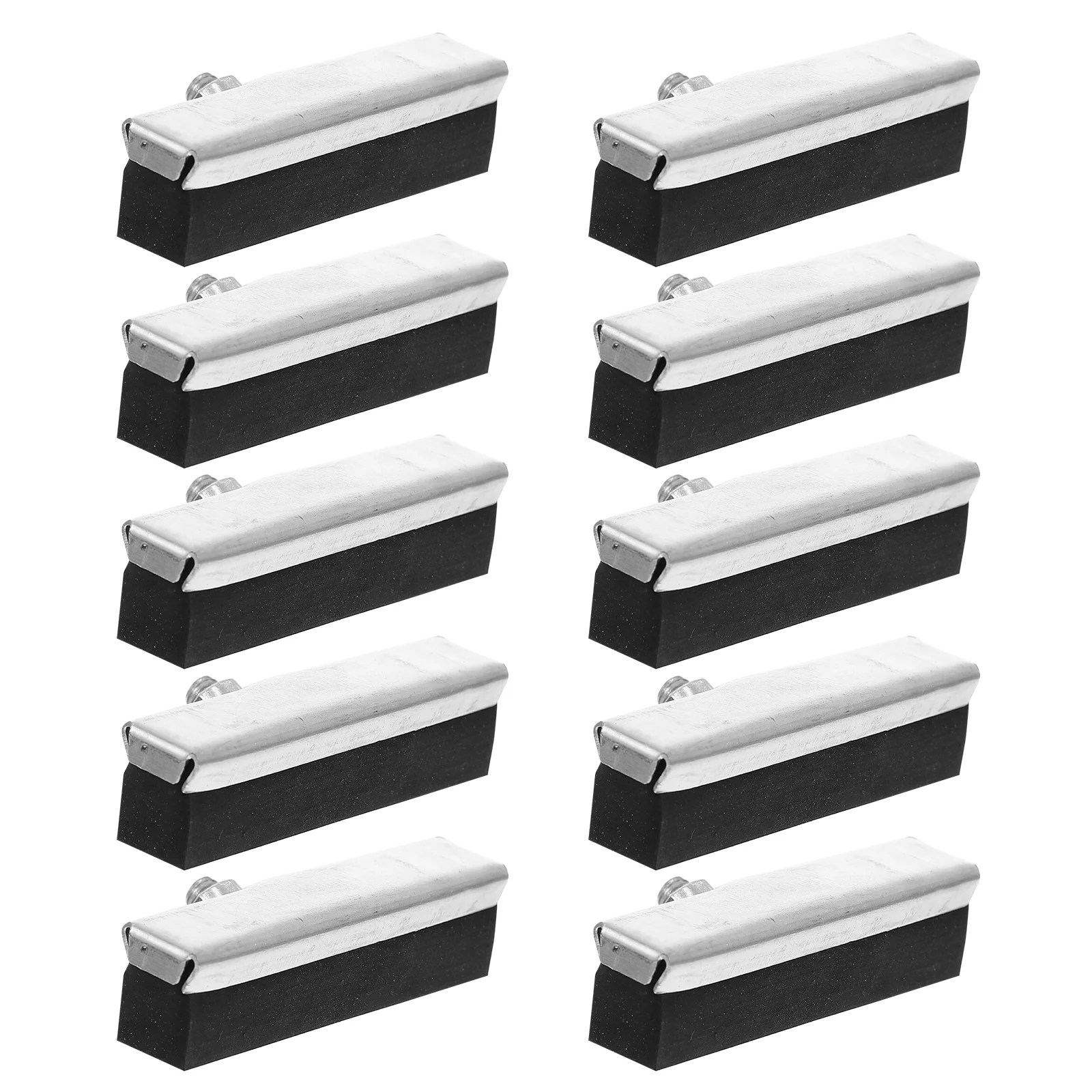 

10pcs Mountain Bike Brake Block Spacers Cycling Bike Brake Pads (Black)
