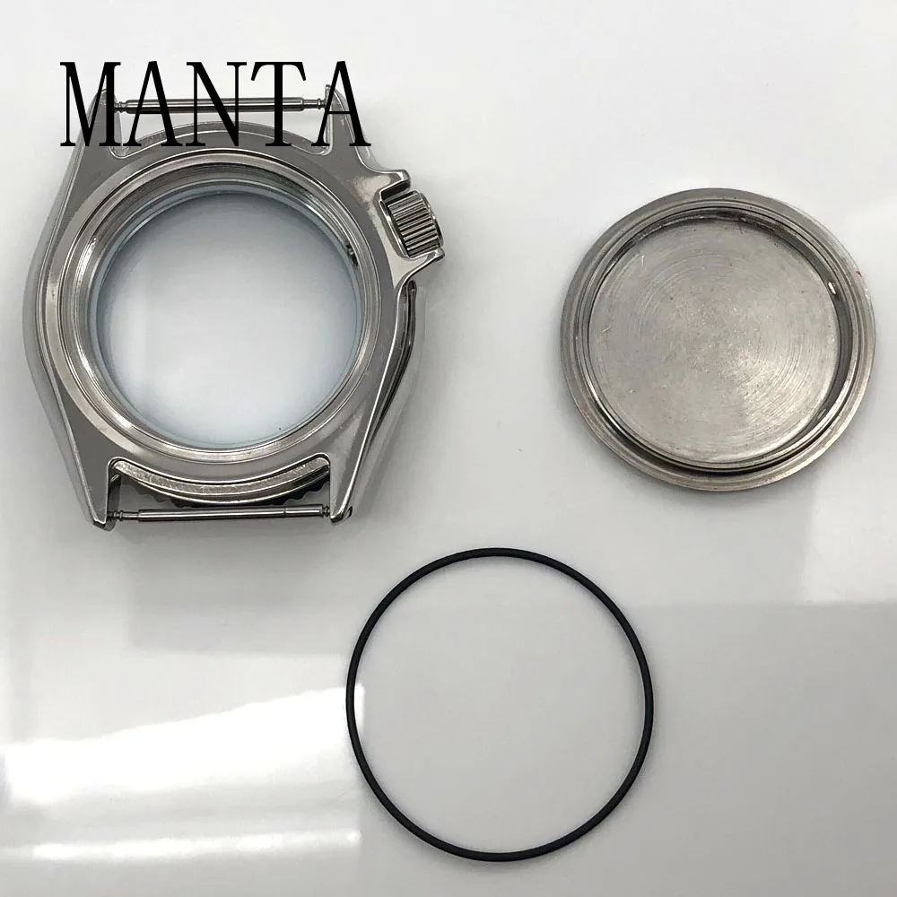 Корпус из нержавеющей стали MANTA 41 мм сапфировое стекло подходит для деталей часов