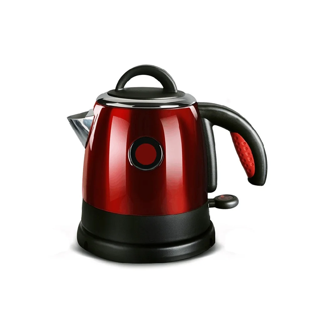 

Long Spout Mouth Stainless Steel Heating Hot Water Boiler Electric Kettle Auto Power off Boiling Heater Drip Coffee Tea Pot 0.8L