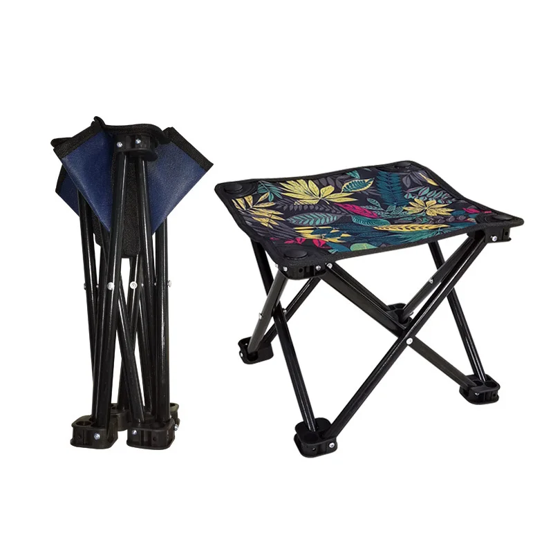 

Outdoor Folding Chair Camping Hiking Fishing Picnic Chair Camping Stools Travel Foldable Beach Chair Extra-light leisure chair
