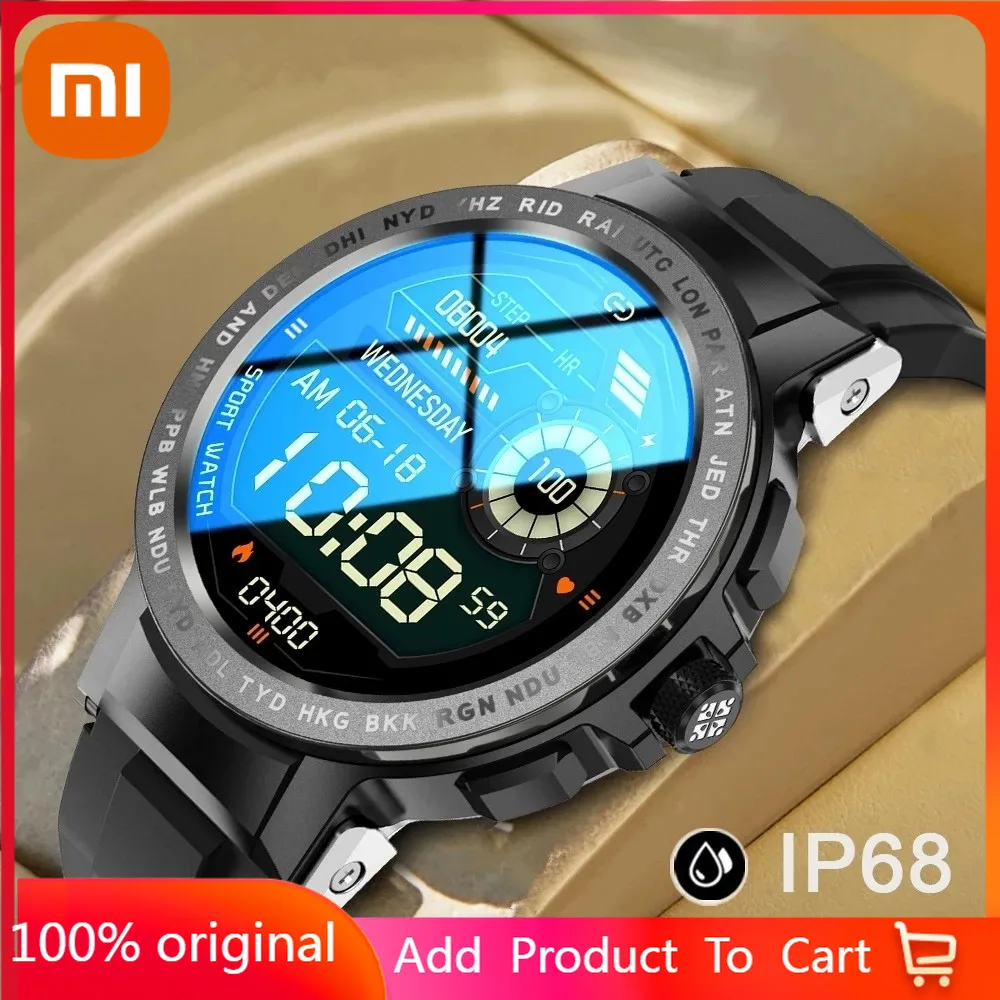 

Xiaomi Bluetooth 5.0 Smart Watch Men Women IP68 Waterproof 24 Exercise Modes E-19 Custom Face Smartwatch Heart Rate Monitoring