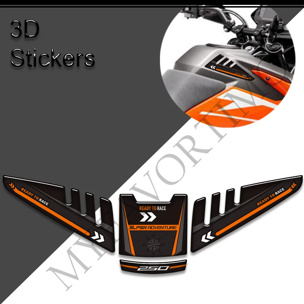 2019 2020 2021 2022 2023 наклейки для мотоциклов 250 Adventure защита колена топливное масло