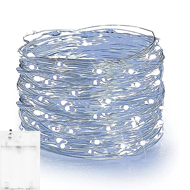 

DUUINO Гирлянда медная проволока 100 LED