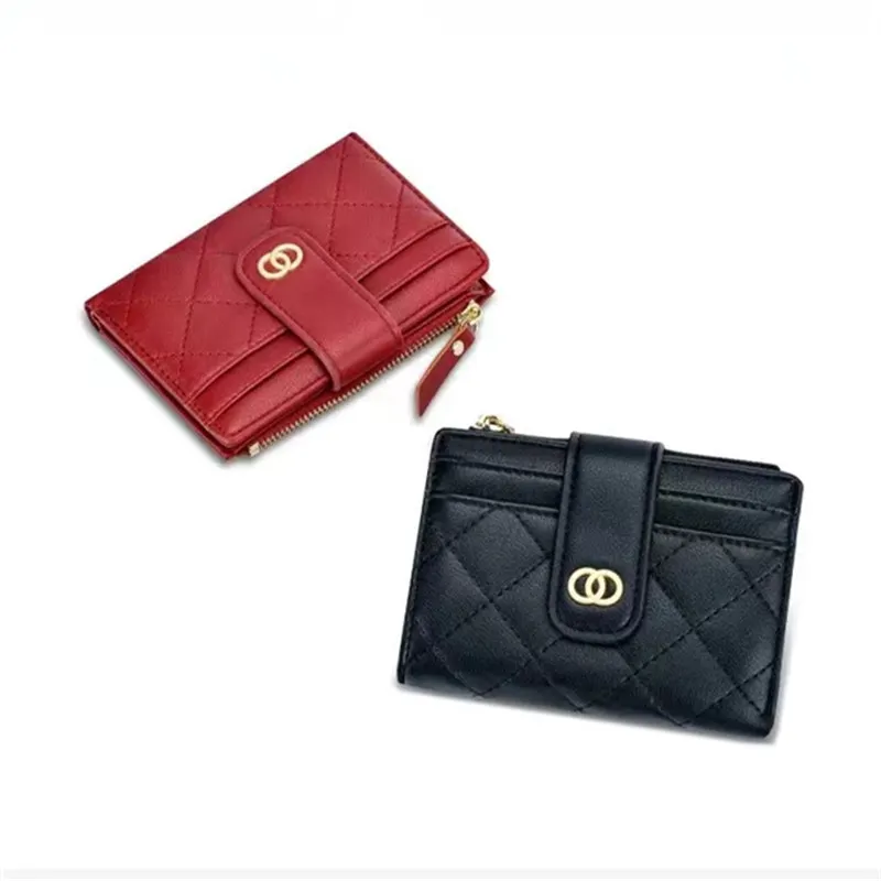 New Fashion Luxury Women's Wallets Mini Wallets perse Portomonee Portfolio Women's Short Wallets Women's Card Holders 2022