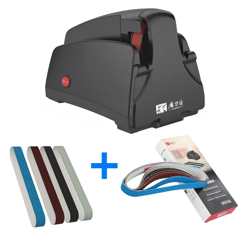 

TAIDEA Sanding Belt Electric Knife Sharpener Professional Sharpening Stone Grit 120/320/600/1000# Sharpeners Grindstone Tool