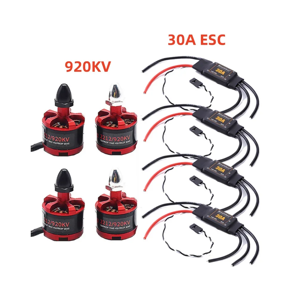 

30A ESC OPTO 2-6S Бесщеточный Регулятор скорости ESC и 2212 920KV бесщеточный двигатель 2-4S для F450 F550 S500 RC вертолет Квадрокоптер