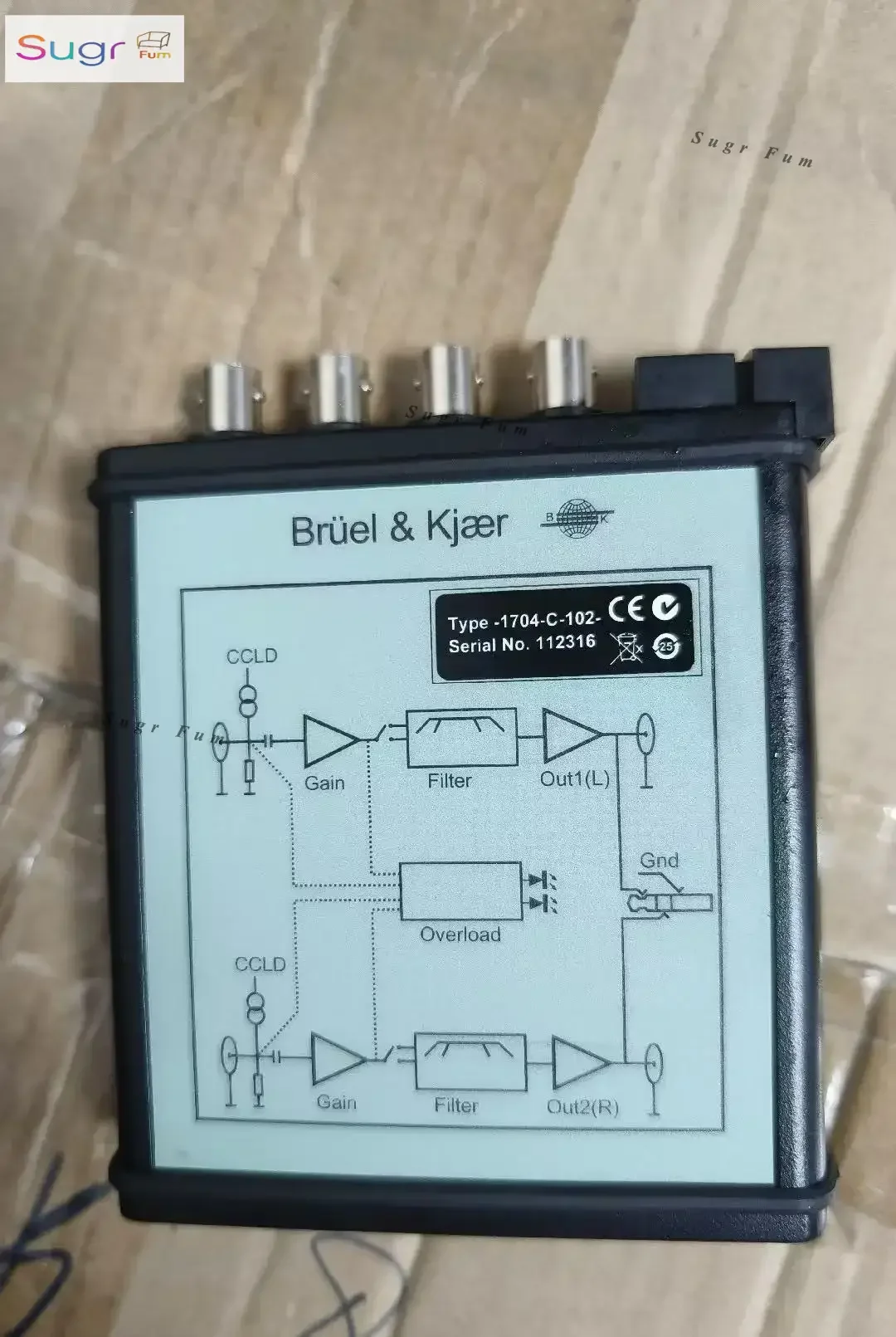 Bruel & Kjaer Тип 1704 Адаптер сигнала искусственного ушного микрофона