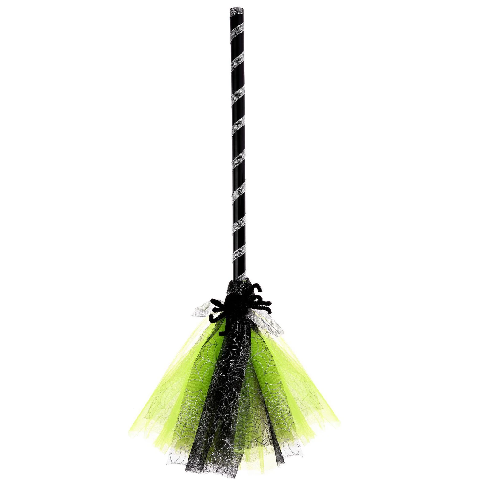 

90cm Halloween Party Witch Broom Plastic Broom Props Cosplay Flying Broomstick For Masquerade Halloween Costume Accessories