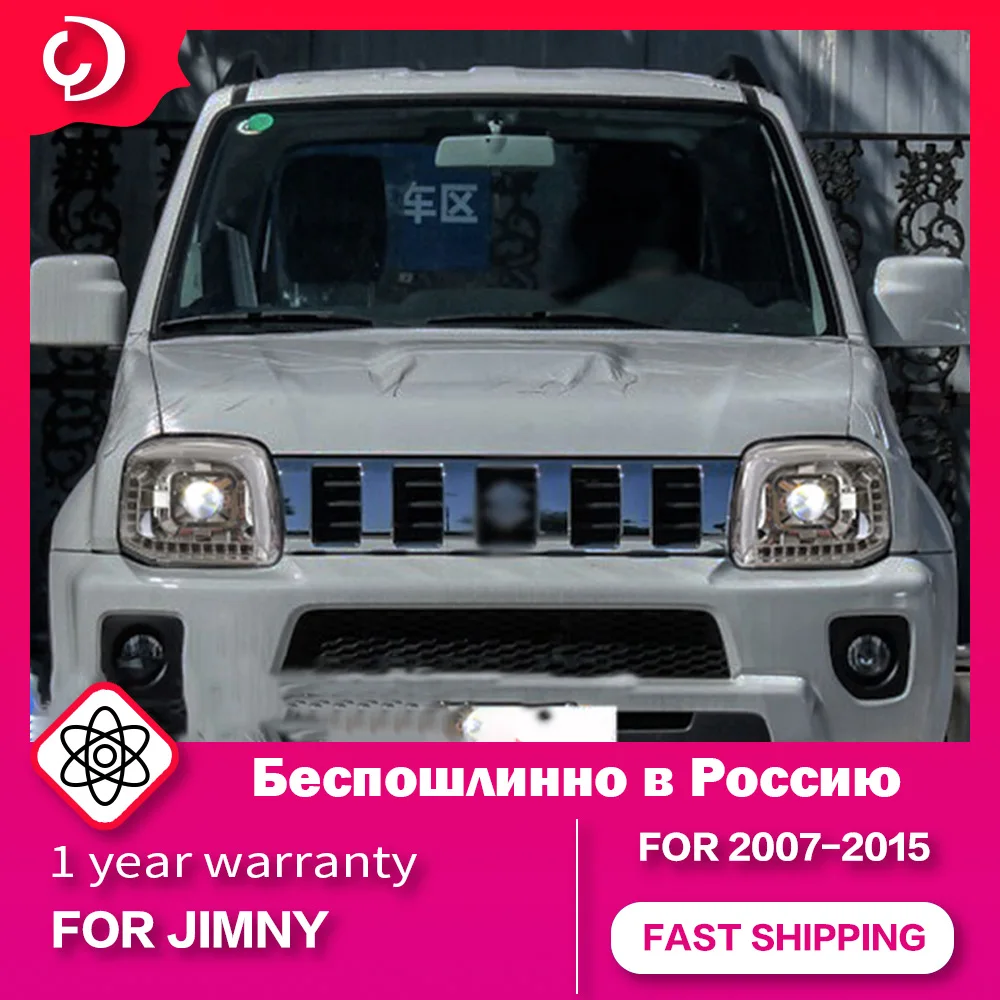 AKD автомобильные фары для Suzuki Jimny 2007-2015 светодиодные DRL указатель поворота