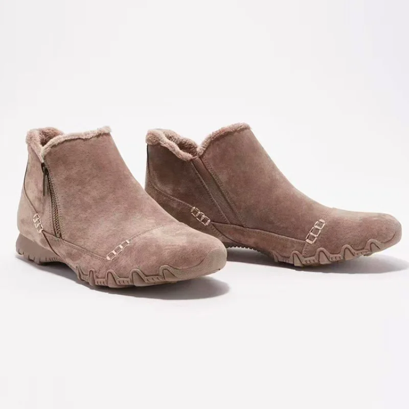 Big Size 35-43 Women Winter Shoes Plush Lining Keep Warm Ankle Boots Female Winter Sneakers Outdoor Shoes