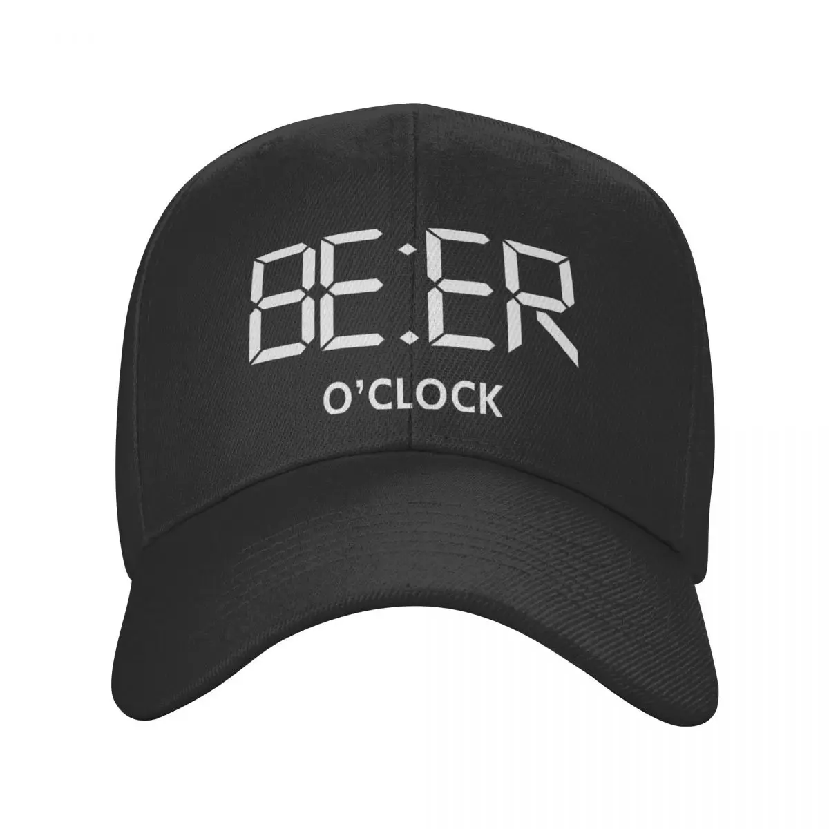 

Classic Unisex Beer Oclock Print Baseball Cap Adult Adjustable Dad Hat Men Women Sports Snapback Hats Trucker Caps