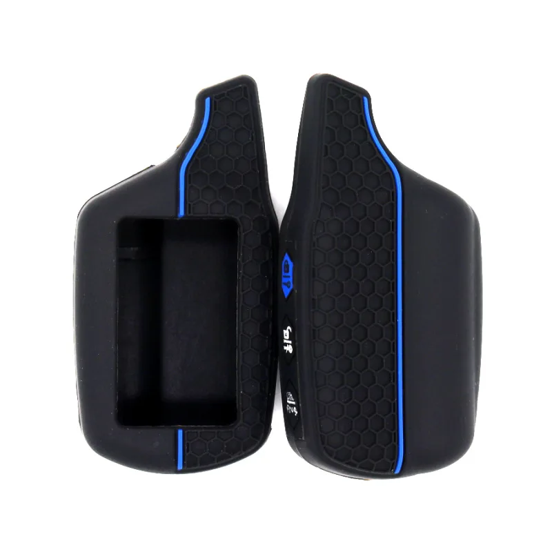 

Для Starline B9 B91 B6 B61 A91 A61 V7 ЖК-дисплей 2-сторонняя автомобильная сигнализация с дистанционным управлением, 3 кнопки, силиконовый чехол для автомобильного ключа, коробка для аксессуаров