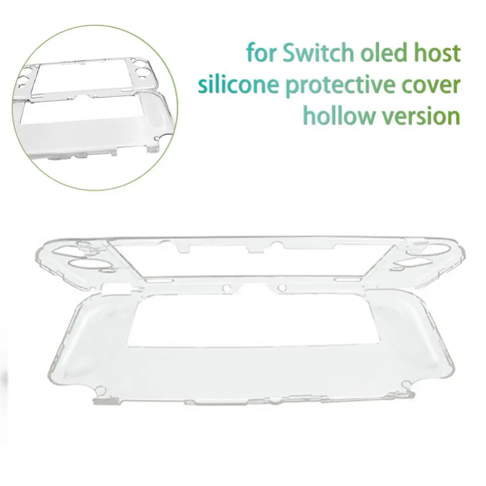 

Non-slip Protective Hard Case Fashionable Crystal Protect Shell Shockproof Ultra Thin Transparent Case Cover Console Accessories